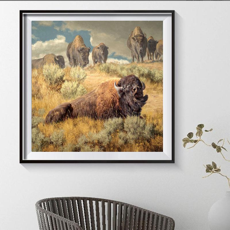 Full 5D Diy Diamond Painting <Yak> Diamond Embroidery Full Cross Stitch Home Decoration Handmade Gift