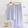 Pure Cotton Double-layer Yarn Pajamas Women's Summer Thin Vest Shorts Sweet Girl Style Can Be Worn Outside Loungewear Two-piece Set