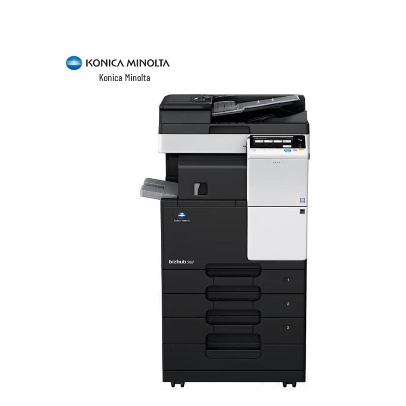 Konica Minolta bizhub 287 A3 Black & White Multifunction Printer CN plug (adapter included)
