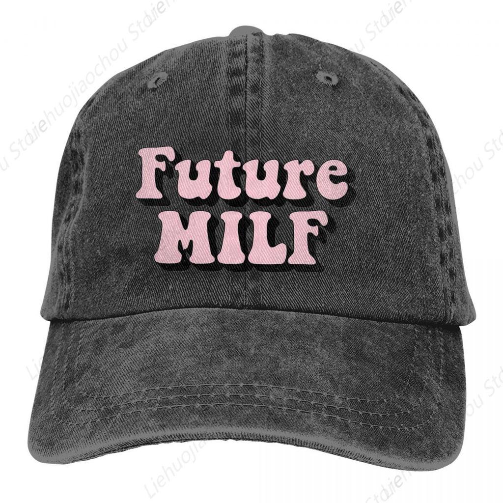 Pure Color Dad Hats Cool Womens Hat Sun Visor Baseball Caps Future Milf Peaked Cap