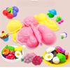 Non-Toxic Creative Diy Handmade Mold Tool Ice Cream Noodles Machine Colorful Plasticine Making Toys Kids Play House Toys Colored Clay Gift