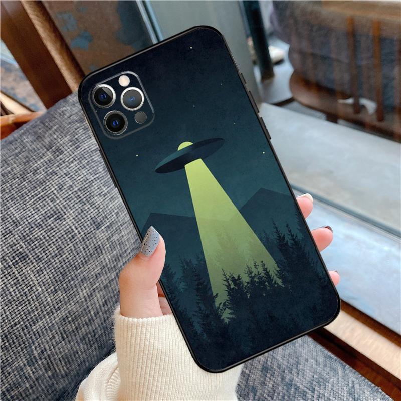 

The X Files I Want to Believe Phone Case For iPhone 16 15 14 13 12 11 Pro Max 12 13 mini XR 15 16 Plus 16e Cover Shell iPhone 14 Plus