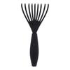 Plastic Rake Hair Comb Cleaner Hair Dirt Remove Comb Brush Cleaning Tool for Home Salon Black