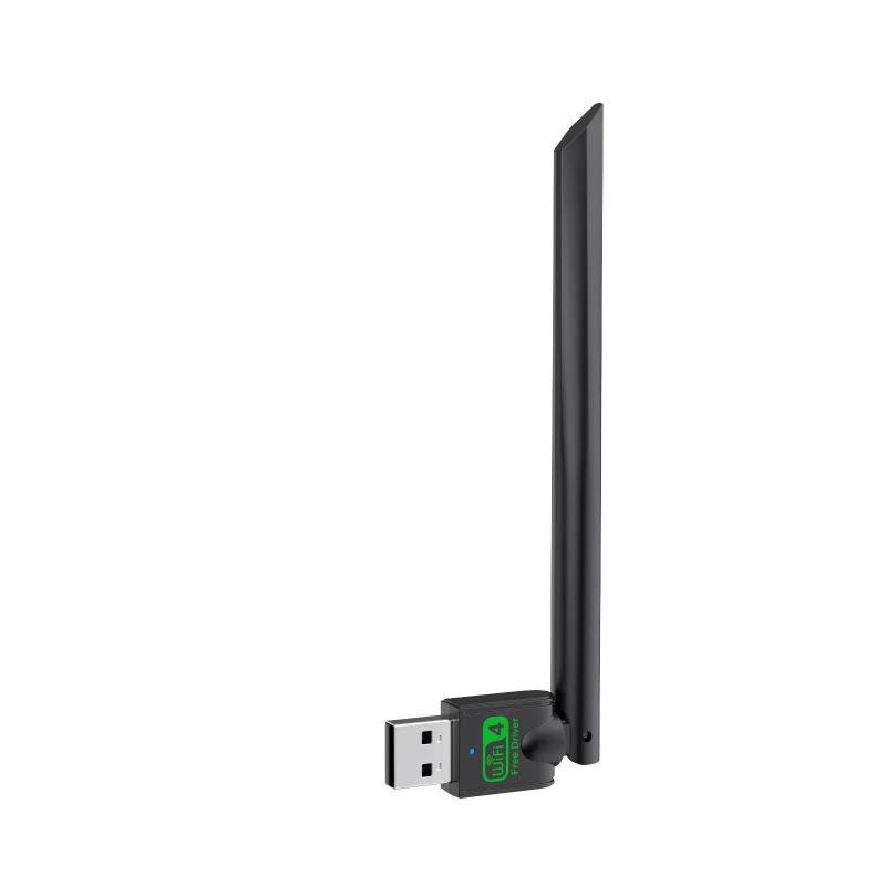USB Wireless Network Card 1300Mbps Gigabit 5G Dual-Band WiFi6 Receiver, Driver-Free