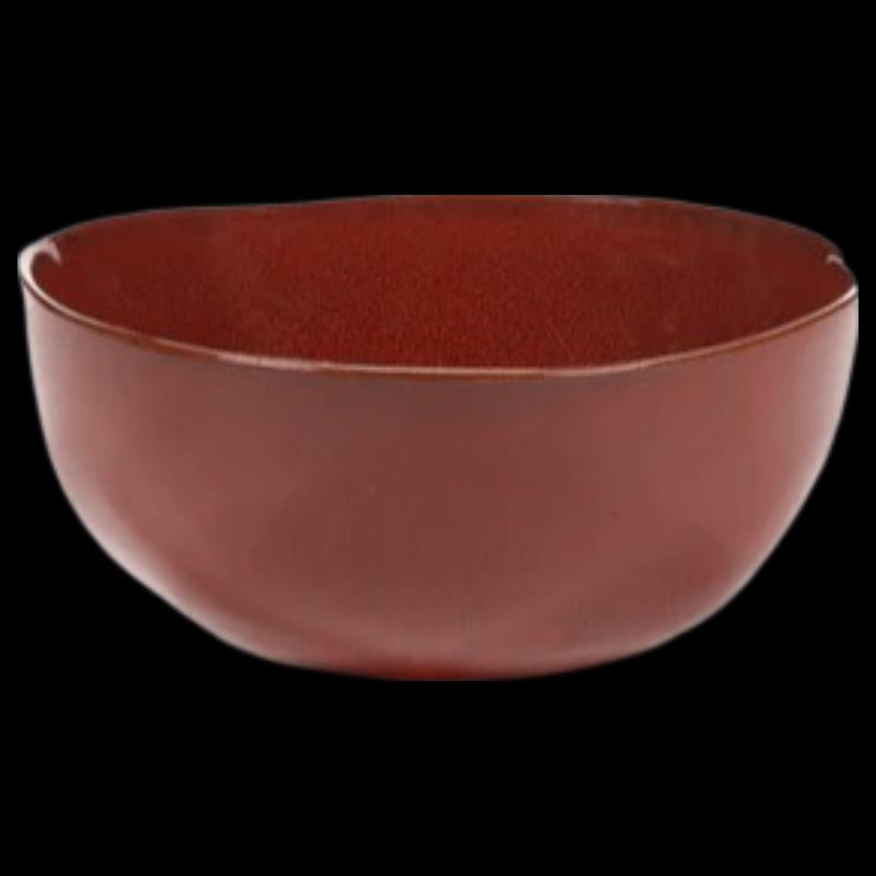 SERAX La Mere Stoneware Dining Bowl венецианский красный