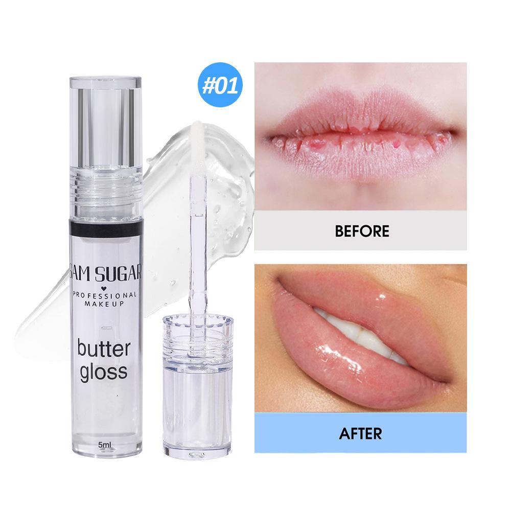 Transparent Warm Color Changing Lip Oil Mirror Moisturizing Lipstick Hydrating Plumping Lip Balm Plumper Skin Care Cosmetics
