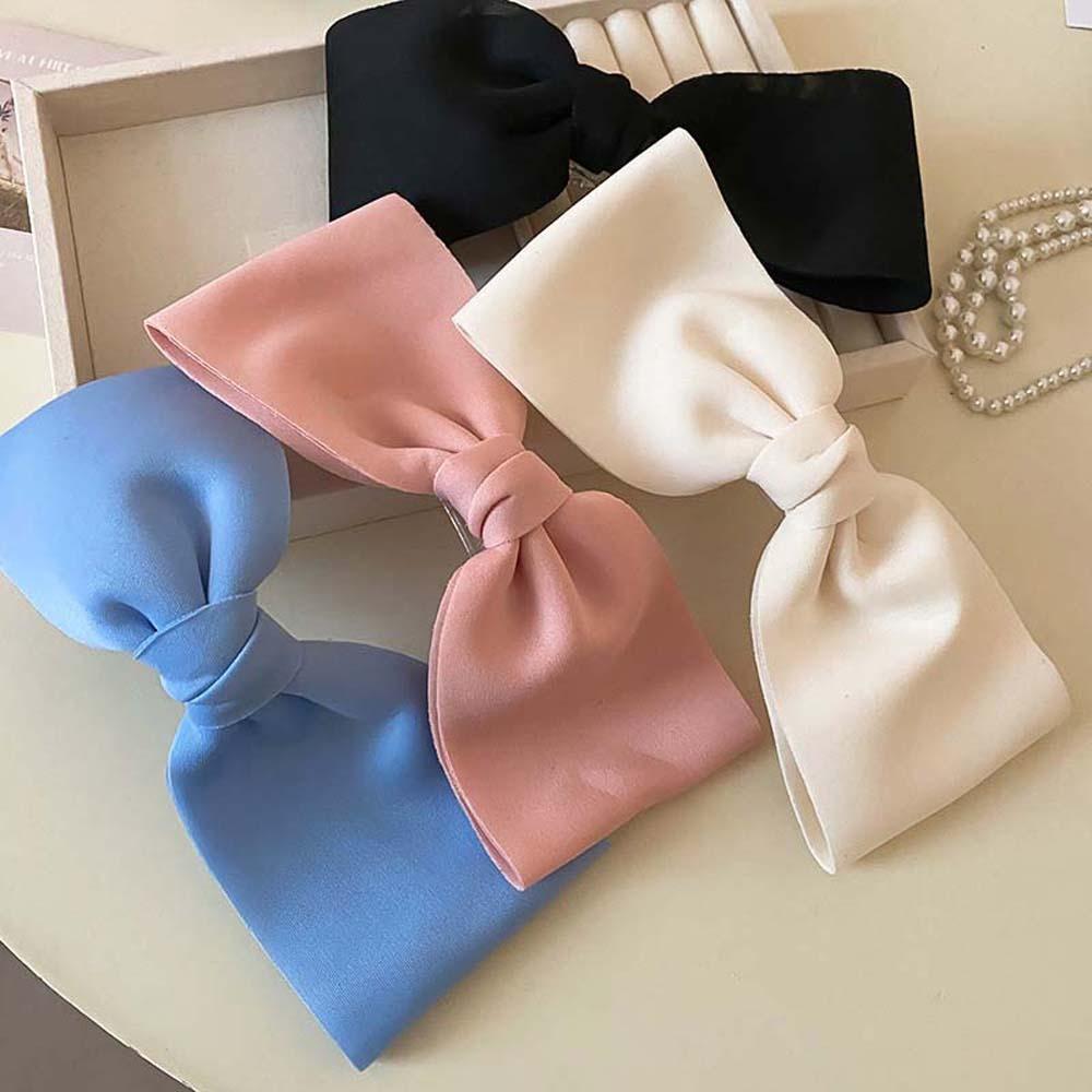 

Female Hair Accessories Cloth Bow Hair Clip Korean Ins Style Bow Hair Barrettes Streetwear