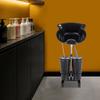 Bymaocar Dual Bucket Large-sized Vertical Non Bending Hair Wash Basin Adjustable Height and Angle with Wheels for Salon Stylists