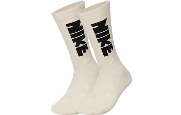 Nike Everyday Essentials Crew Socks Unisex 1 Pack Coconut Milk Couple s DQ0788-219 M
