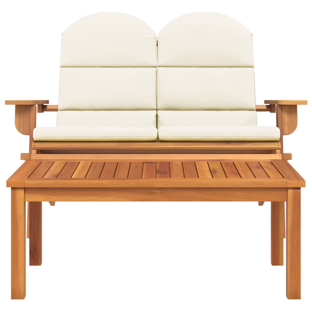 Vidaxl 2-Cz. Adirondack Garden Lounge Set, Acacia Wood