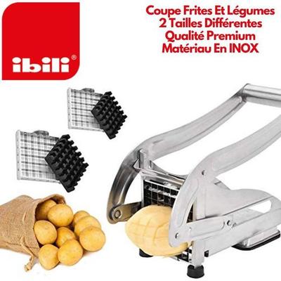 IBILI French Fry Cutter - Stainless Steel - With 2 Grids