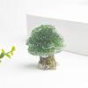 1Pc Natural  Stone Mushroom Tree Statue Reiki Stone Figurine Home Office Decoration