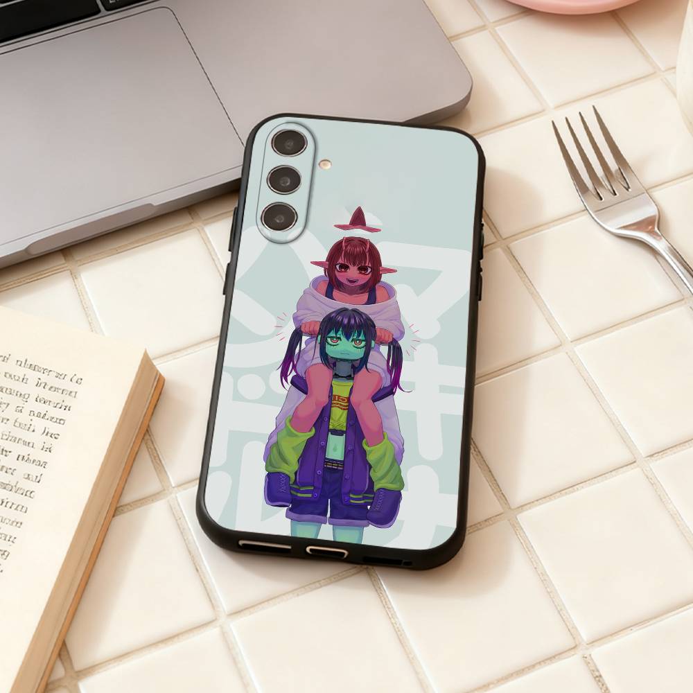 Anime M-Milky S-Subway  Phone Case For Samsung Galaxy A73,A72,A71,A70,A53,A52,A51,Others Soft Black Shell