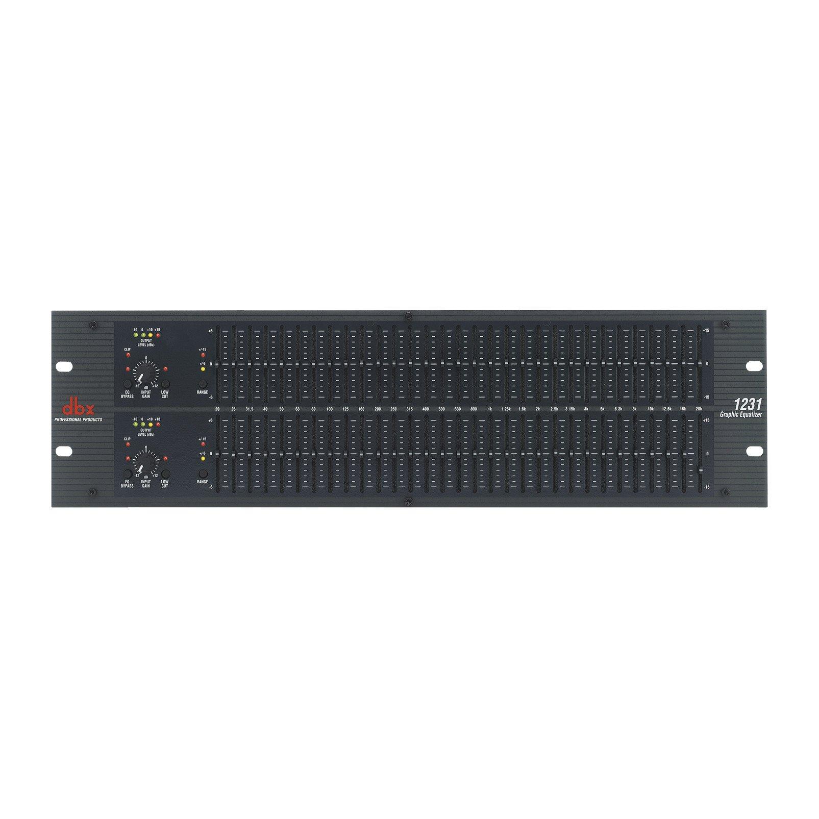 

dbx 2ch 31 band graphic equalizer 1231