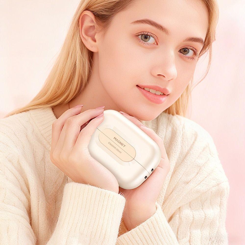 USB Charging Electric Warmer Plastic Portable Hand Warmer Mini Pocket Heater Outdoor Activities