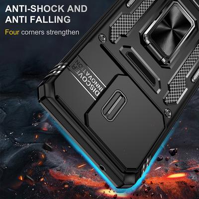 For MotoGStylus, The Anti-fall Bracket Phone Case Is Two-in-one Anti-fingerprint