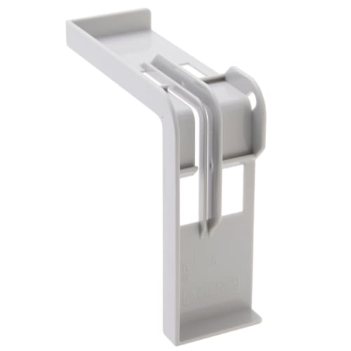 Isetou L-Shaped Bread Slicer, Light Gray, 5.5cm W x 14.1cm D x 14.1cm H, Made in Japan, Cuts 5-6 Slices, Antibacterial, Compact, for Home Use, 1 Loaf