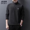 JEEP SPIRIT Men's Casual Long Sleeve Fleece Sweatshirt