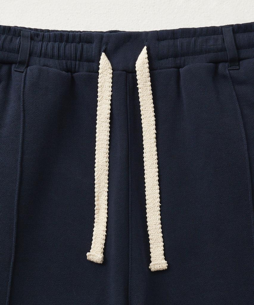Seteo Cotton Elastic Waist Sweatpants Classic Navy (Type A)