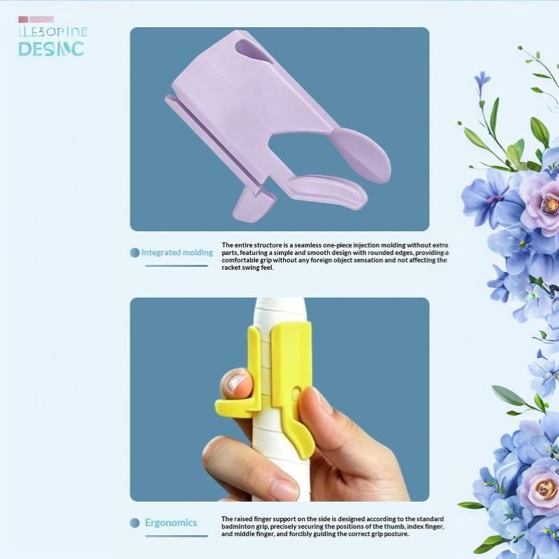 Tennis Beginner Badminton Grip Aid Posture Correction Tennis Racket Grip Assistance Racquet Corrector Trainer Accessories
