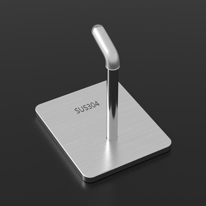 Set of 5 Versatile Adhesive Towel Holders Convenient Stick On Hooks for Bathroom Livingroom Rustproof Towel Holder Hooks