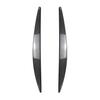 Headlight Lamp Eyebrows Cover Trim For 2015-2017 Skoda Octavia Mk3 Car Auto Eyelids Lids ABS Glossy Black