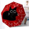 1pc Cat Stars Automatic Open/close Umbrella, 8-Rib Sturdy Structure, Auto Folding/Opening, Portable Travel Umbrella for Women, Parties