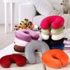 Luxurious Memory Foam U-shaped Travel Pillow With Plush Crystal Velvet Cover