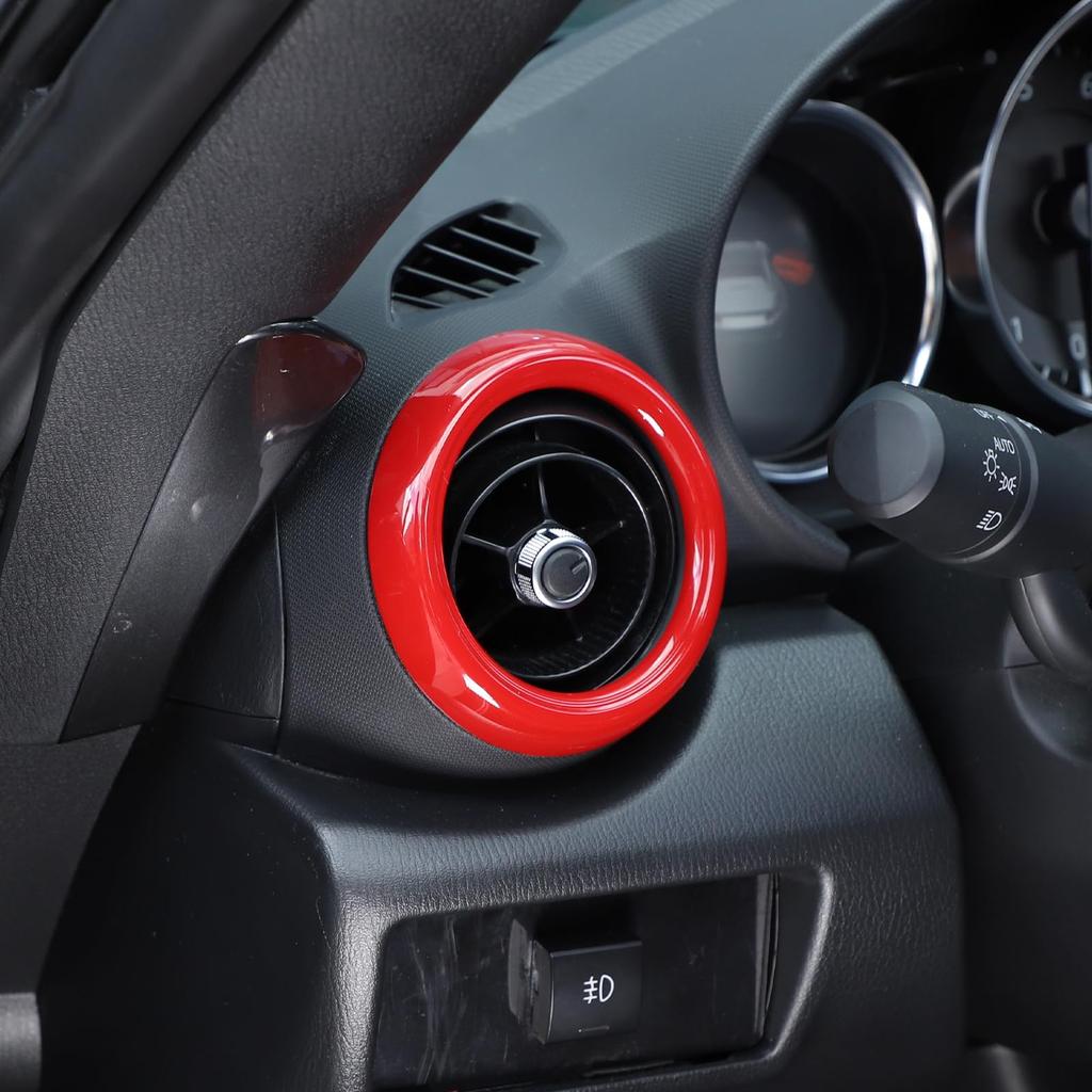 Hcilloend Sett med deksler for klimaanleggventiler for ny Mazda Roadster RF ND-serien Laget av enkle dekorative interiørtilpassede tilbehør 3 deler