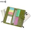 Export Wallet Large Capacity Multi-card Position Hidden Buckle Change Bag Retro Simple Long Wallet Women's RFID Handbag