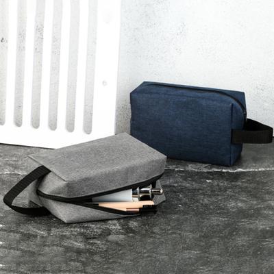 Organizer Pouch Smooth Zipper Organization Solid Color Durable Travel Mens Toiletry Bag Women Cosmetic Case Daily Use