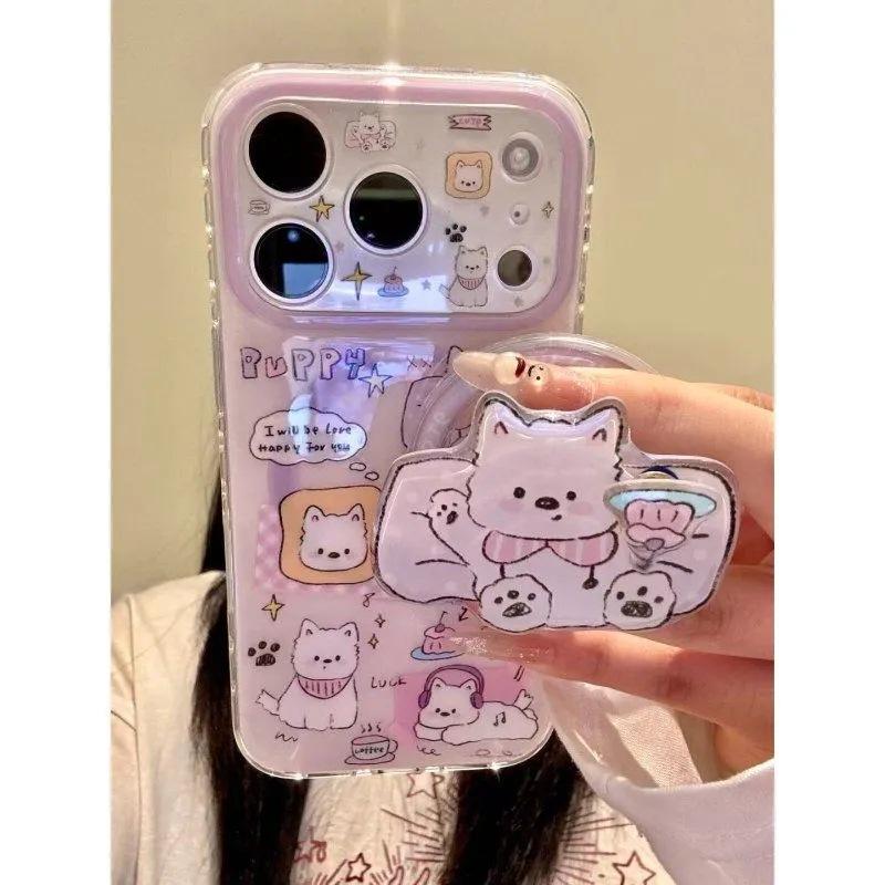 Cartoon Suitable for Apple 11promax Mobile Phone Case 11plus Magnetic Suction 11 Bracket 11pro All-inclusive 11e Creative 11
