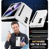 Ultradünne Matte Einfarbige Handyhülle mit S Pen Halter für Samsung Galaxy Z Fold 7 6 5 Slim Bildschirm Stoßfest Schutzhülle