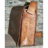 Vintage Leather Briefcase Work Bag Shoulder Bag UNI BAG Messenger New