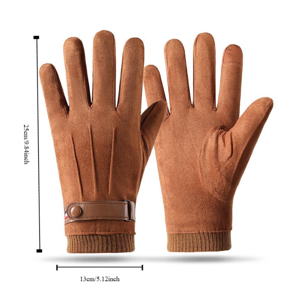 Anti Slip Cycling Gloves Touch Screen Riding Gloves New Winter Men Gloves