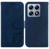 For Xiaomi 14T Pro Wallet Case Tiger Imprint Leather Shockproof Phone Cover