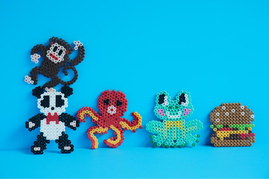 Bead set, ironing beads, gift set for a child's birthday