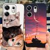 For Infinix Zero 30 4G Case X6731B Cute Cat Butterfly Cover Soft Silicone TPU Phone Case For Infinix Zero 30 5G Zero30 4G Fundas