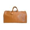Epi Kiepol 55 Boston Bag Travel Bag Epi Leather Zipang Gold Unisex Used