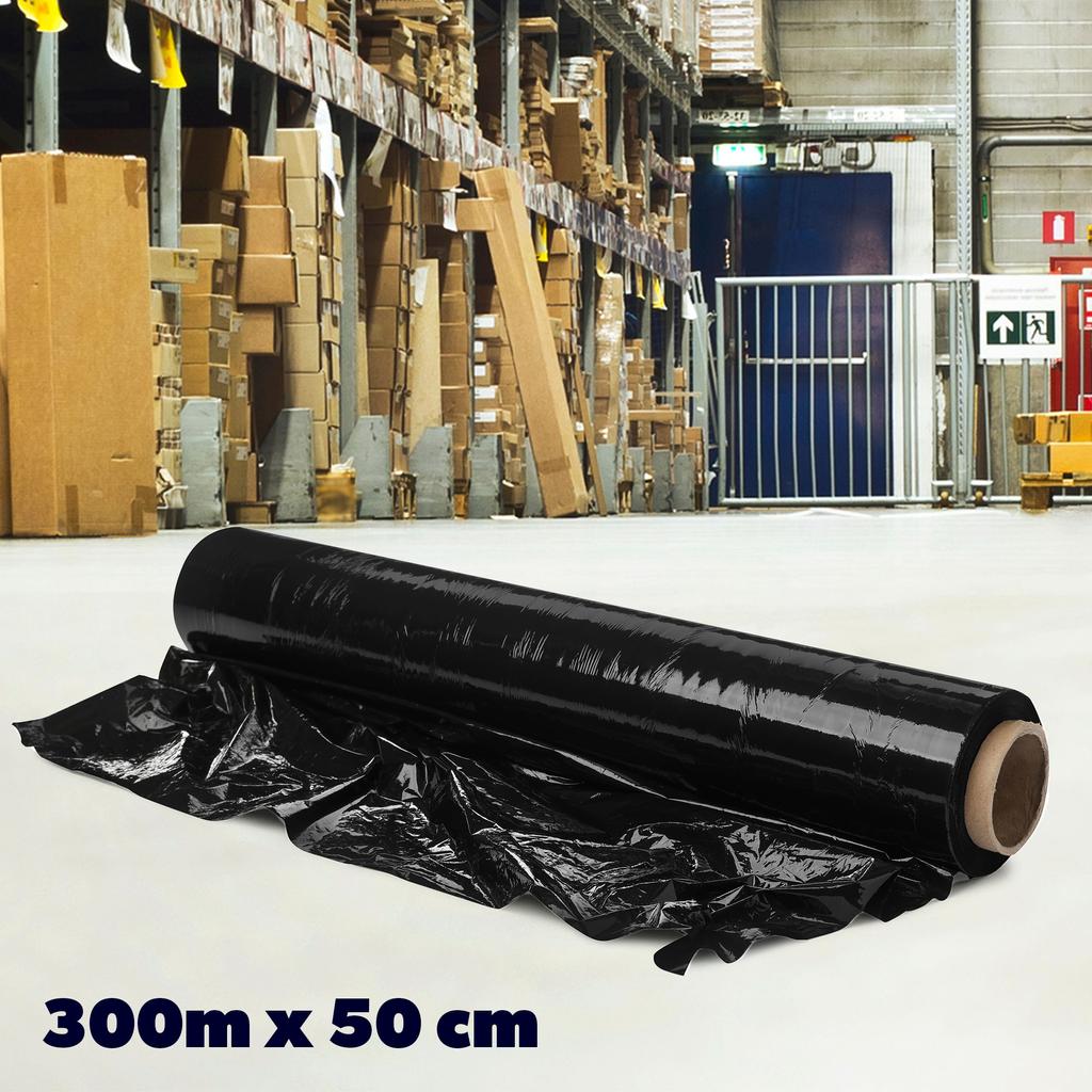KADAX Stretch Film XL Stretch Black 2.5kg Strong Covering Roll Lots of Film