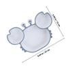 Crab Seperation Bowl Food Toddler Training Disc Silica Gel