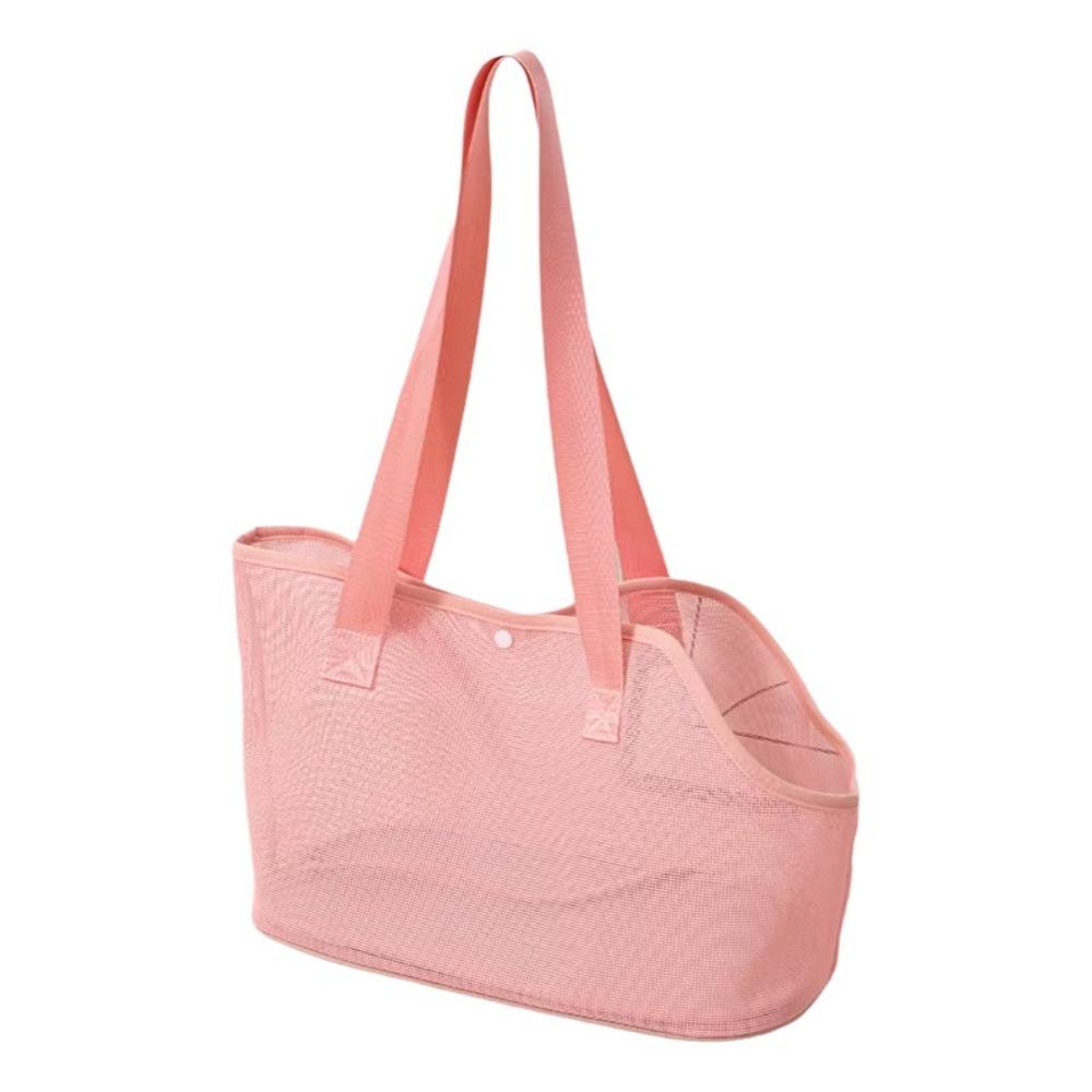 Breathable Cat Handbag Foldable Design Large Capacity Cat Carrier Sling Bag Lightweight Comfortable Dog Shoulder Bag For Rabbits