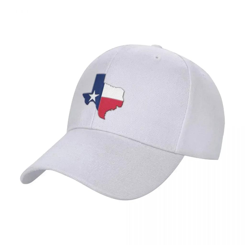 3D Texas State Map Baseball Cap Fishing Caps Unisex Ball Cap Beach Outing Unisex Women's
