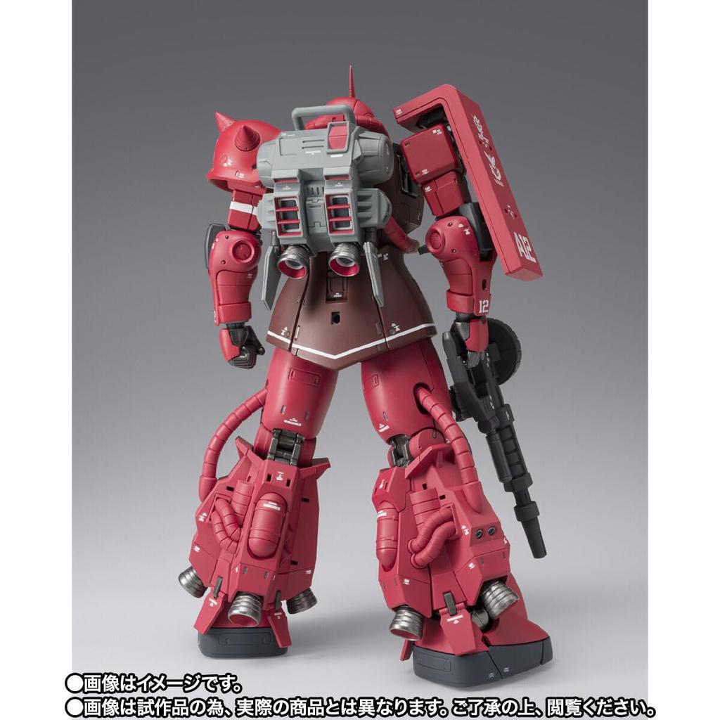GUNDAM FIX FIGURATION METAL COMPOSITE Custom High Mobility Zaku II Painted Figure MS-06R-1A Char's