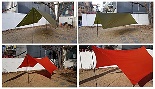 ZEROGRAM Carbon Tarp Pole 170-200 / Lightweight 200g Carbon Extendable Tarp Pole