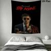 Fight Club Wall Tapestry Aesthetic Wall Hanging Printed Fabric Blanket Decorative Tapestries for Bedroom Living Room Home Decor