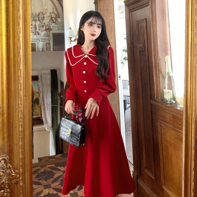 

Amazon Oil Painting Dress Bride Oversize Women s Clothing 1131 Red 4XL