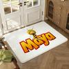 Tappetino da Pavimento Maya l'Ape Morbido Spesso Assorbente Antiscivolo Camera da Letto Soggiorno Tappetino d'Ingresso Decorazione per la Casa Tappeti in Flanella