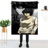 L Death Note Knee Blanket Sofa Blankets Home and Decoration Throw Bed Custom Anime Fluffy Soft Luxury Throws Children's Cute