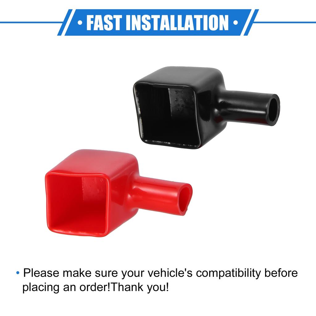 A ABSOPRO Terminal Insulation Cover Terminal Cover Terminal Cover 7mm Car